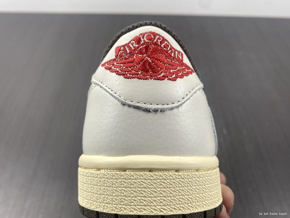 DM7866-162 X Jordan Low 1 Mocha'  Air OG Scott Travis 'Reverse 0226